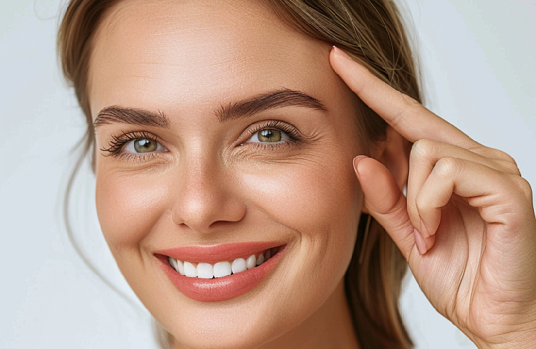 Коррекция морщин глаз ("гусиные лапки") и морщины вокруг рта (кисетные) - «Доктор Лазер»